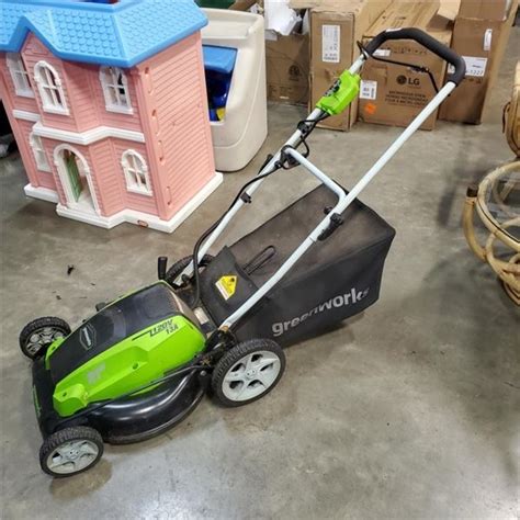 GREENWORKS LAWN MOWER