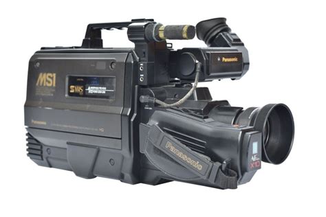 Panasonic S-VHS video camera NV-MS1B - Snellings Museum