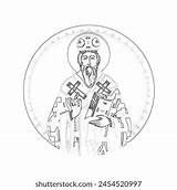 Alexander Nevsky Name English Coloring Page Stock Illustration  sketch template