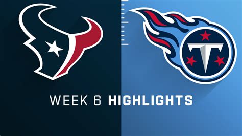 Houston Texans vs. Tennessee Titans highlights | Week 6