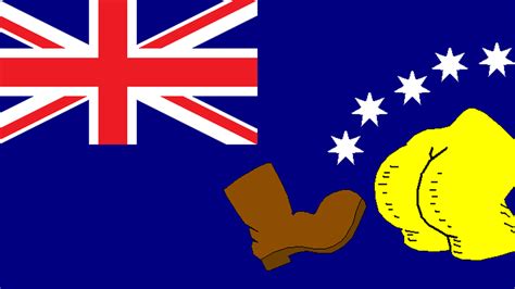 The Boot Australian Flag 150 x 90cm - Custom Flag Australia