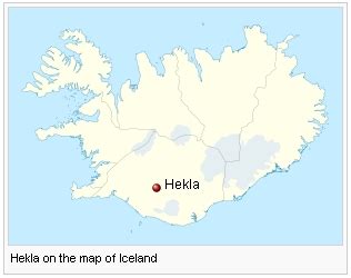 Hekla, Iceland Map – Revealing What Has Been Hidden in Front of Our Eyes