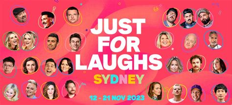 JUST FOR LAUGHS SYDNEY 2023 IS NOW ON BETWEEN 12- 21 NOVEMBER | Just For Laughs