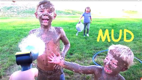 👦Kids Covered in MUD!😂 - YouTube