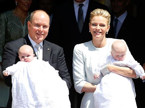 Princess Charlene and Prince Albert Christen Their Twins in Monaco ...