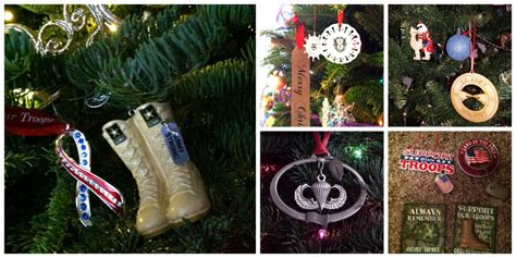 Wordless Wednesday: Military Holiday Decor Themed Christmas Trees ...