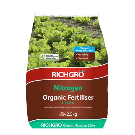 Richgro 2.5kg Mega Booster Nitrogen Organic Fertiliser | eBay