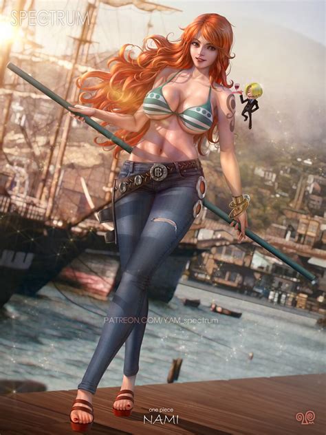 ArtStation - 'Nami' from 'One Piece'