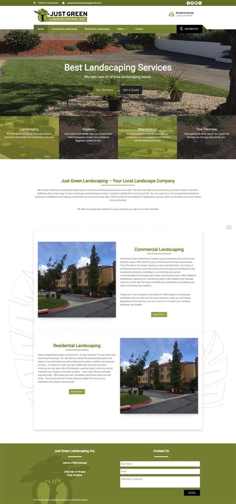 Landscaping Website Design - | Best Web Design | Custom website