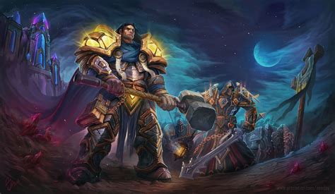 Wow Paladin Concept Art