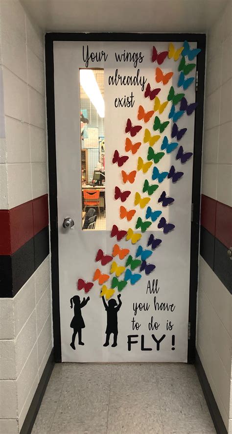 All you have to do is fly! Classroom door idea. | Diy classroom ...