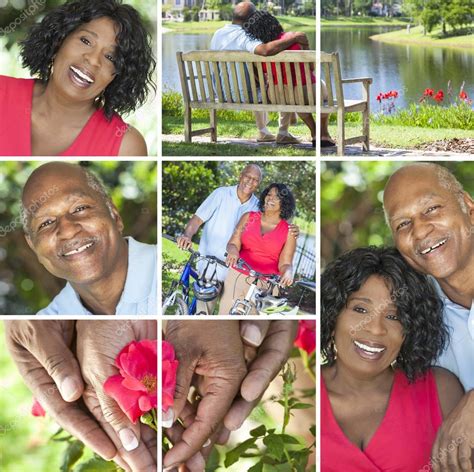 Happy Senior African American Couple Outside Stock Photo by ©spotmatikphoto 21741051