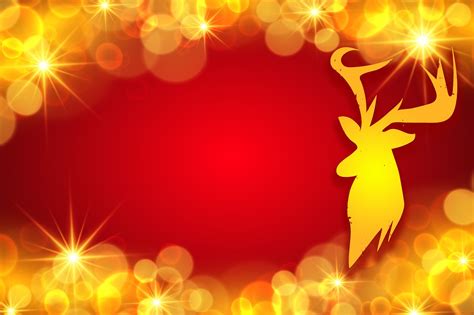 147 Background Natal Red Gold Pics - MyWeb