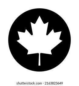 Simple Maple Leave Silhouette Vector Stock Vector (Royalty Free) 2310215577 | Shutterstock