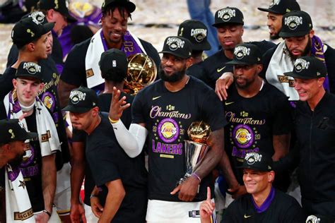 WATCH: LeBron James Takes Along His Championship Trophy to Lakers' Party in Las Vegas ...