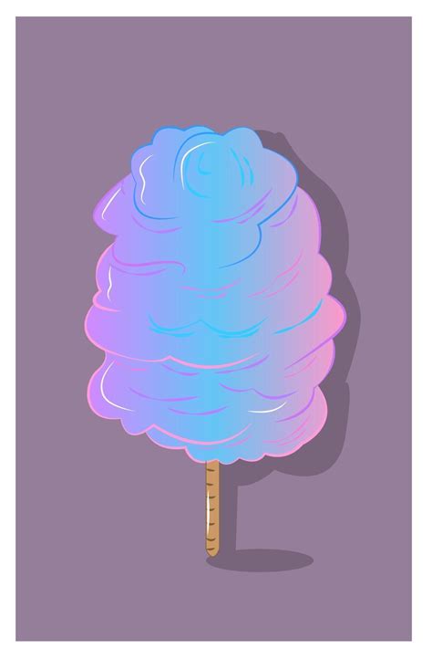 Cotton candy vector illustration 2161238 Vector Art at Vecteezy