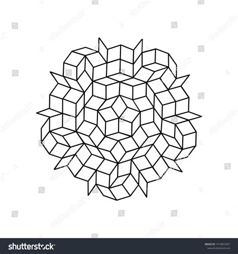 170 Penrose tiles Images, Stock Photos & Vectors | Shutterstock