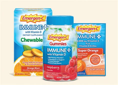 Kidz Sparkly Strawberry Crystals for Immune Support | Emergen-C