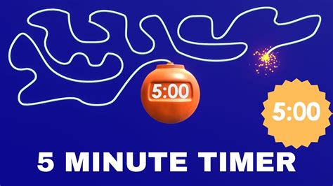 5 Minute Timer | Five Minute Timer | Timer 5 Minutes - YouTube