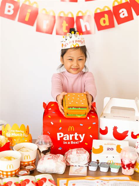 McDonald's Parties@Home Package - KL Foodie