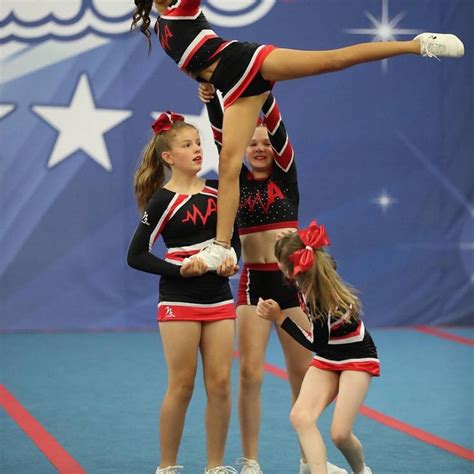 Lovely photo of our level 1 juniors!! #cheer #cheerleading #cheercambridge #stunts ...