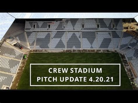 Crew Stadium Construction Update - Pitch Installation - RedHawk Drone ...