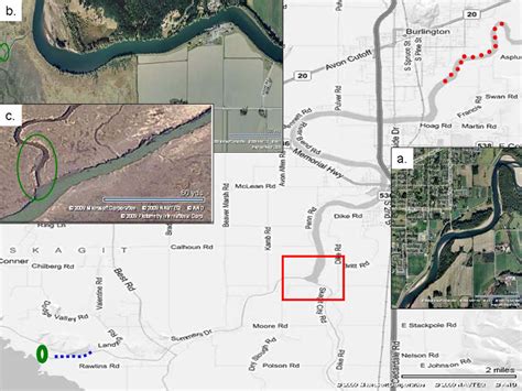 Vicinity map of the Skagit River, WA, U.S.A. and drifter deployment... | Download Scientific Diagram