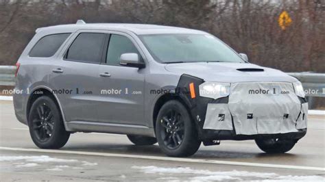 Refreshed Dodge Durango Spied Trying To Cover Updated Face