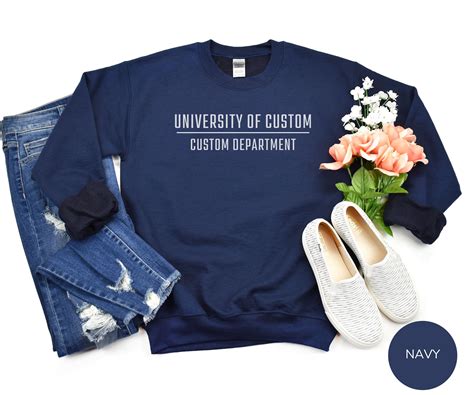 Custom College Shirts, Custom Design University Sweatshirt ...