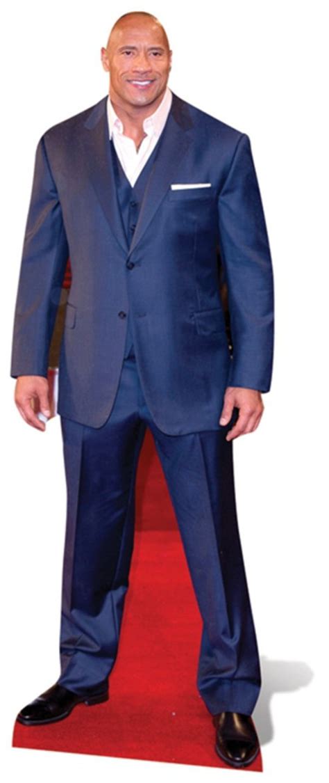 Dwayne Johnson levensgrote kartonnen uitsnede. Koop celebrity cutouts ...