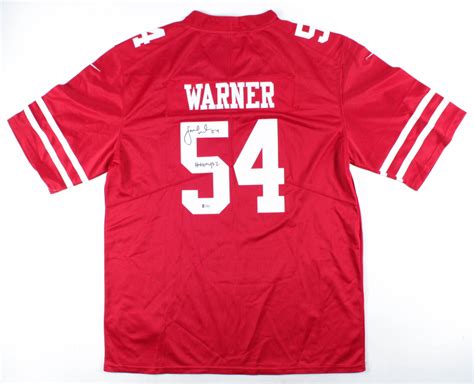 Fred Warner Signed Jersey Inscribed "Hotboyzz" (Beckett COA) | Pristine ...