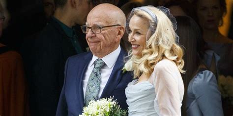 Jerry Hall Rupert Murdoch wedding pictures