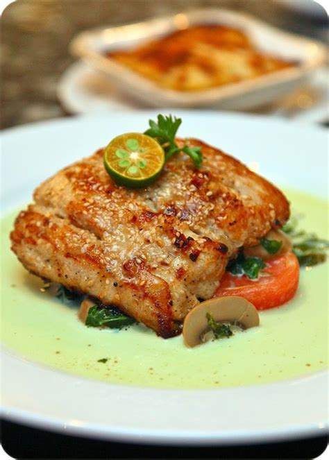 Grilled Fillet of Barracuda @ Sun Cafe - Malaysia Food & Restaurant Reviews