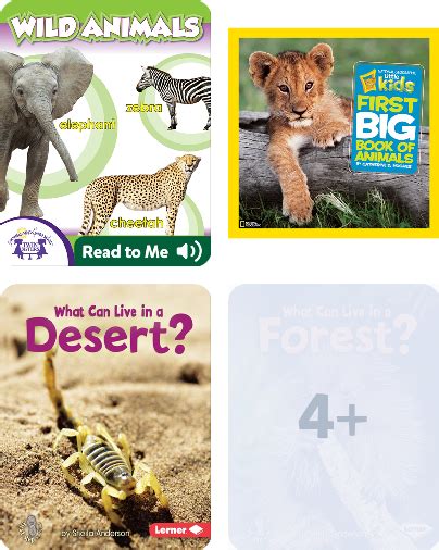 Wild Animals and their Habitats Children's Book Collection | Discover Epic Children's Books ...