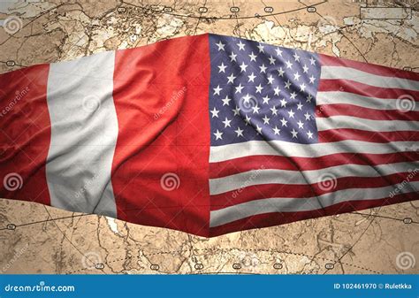 Peru and United States of America Stock Illustration - Illustration of east, name: 102461970