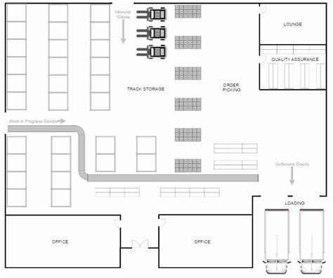 20 Warehouse Floor Plan Template