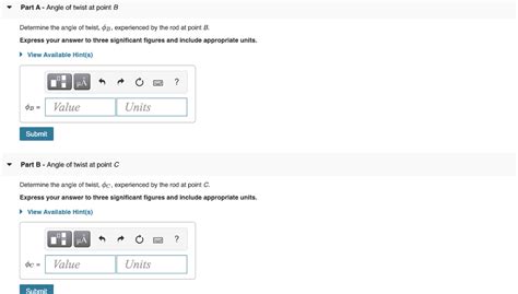 Solved Learning Goal: To determine the angle of twist on a | Chegg.com