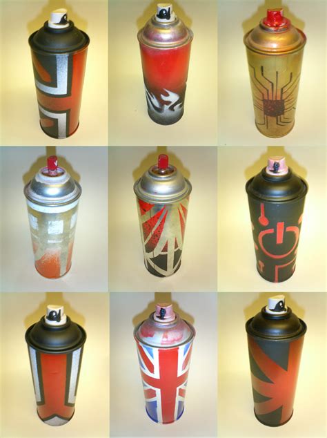 Graffiti Spray Cans by deathbyarchitecture on DeviantArt