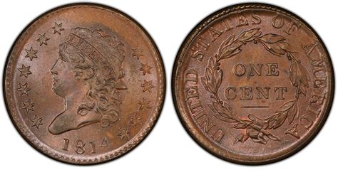 The 1814 Plain Large Cents of 1816