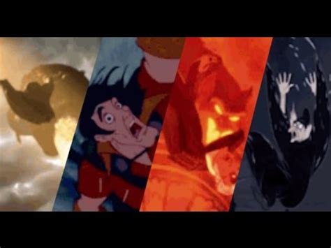 Top 10 Disney Villain Deaths - YouTube