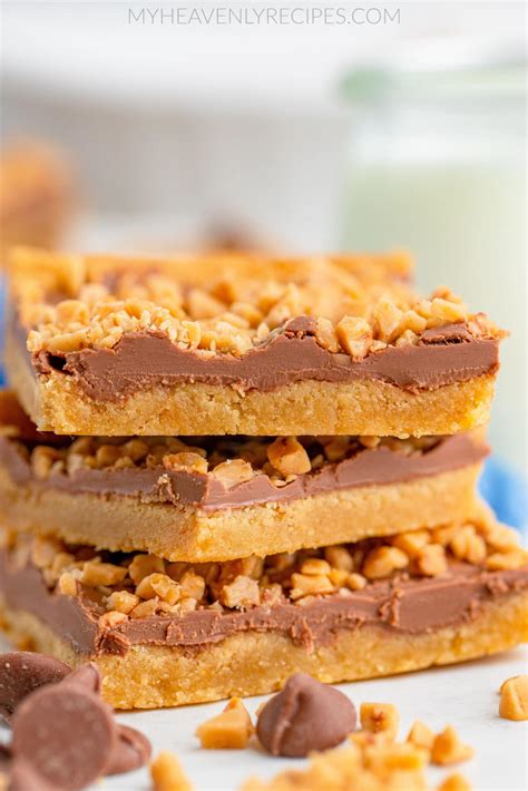 Best Toffee Bars Recipe - My Heavenly Recipes