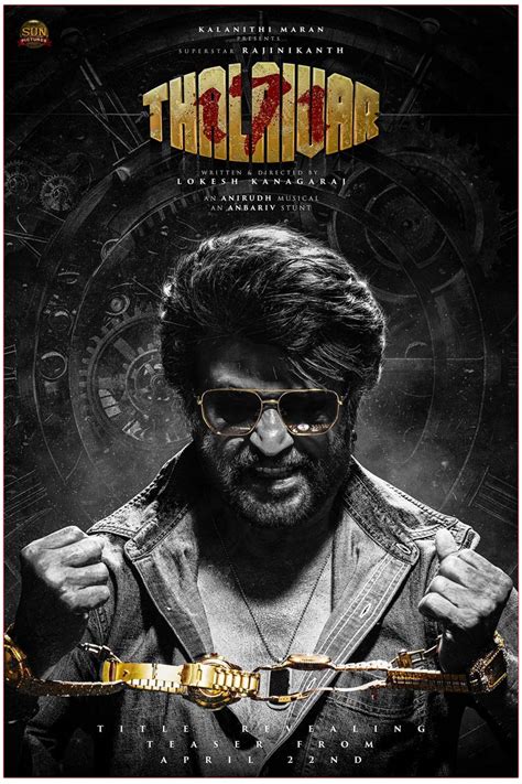 Teaser Of Rajinikanth, Lokesh Kanagaraj Thalaivar 171 On April 22 ...