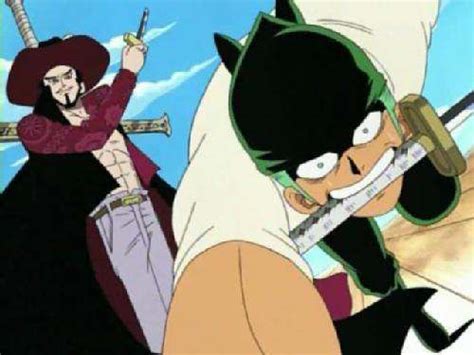 Zoro Roronoa // One piece // Anime // vs Mihawk