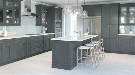 Slate Grey Shaker Cabinets | Shop online at Wholesale Cabinets