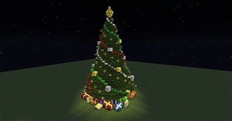 Christmas Fireplace Scene & Christmas Tree Minecraft Project