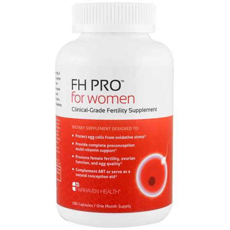 FH Pro for Women - Clinical-Grade Fertility Supplement, 180 Capsules - Walmart.com