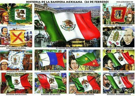 Historia de la bandera Mexicana | Historia de la bandera, Bandera de mexico imagenes, Banderas ...