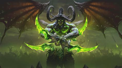 illidan stormrage, world of warcraft, burning crusade, 4k, HD Wallpaper ...