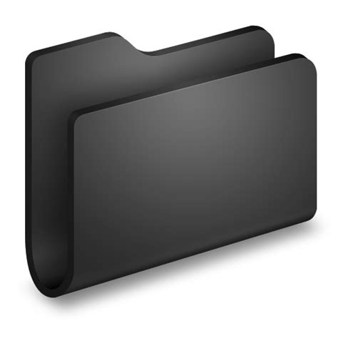 Transparent Background Black Folder Icon Free Download Transparent Png | Images and Photos finder