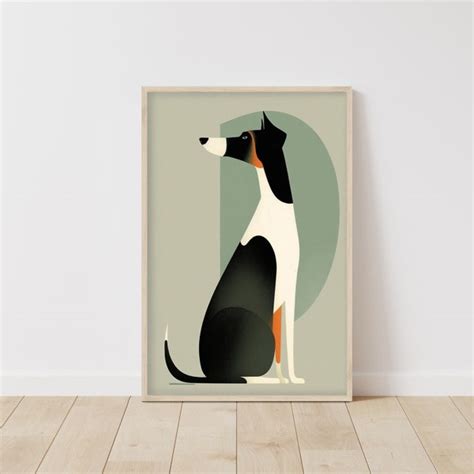 Vintage Dog Print - Etsy